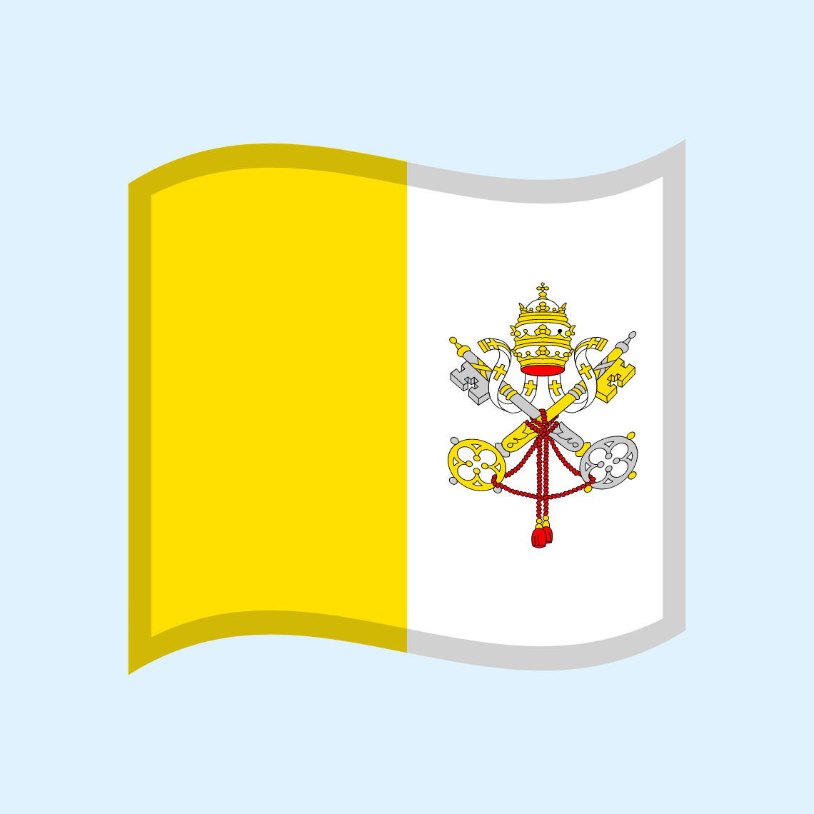 ๐ป๐ฆ Flag: Vatican City