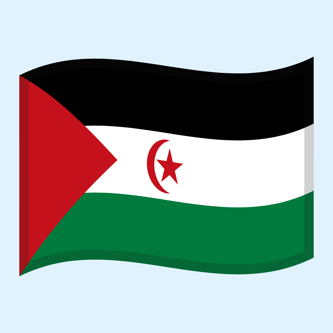 🇪🇭 Flag: Western Sahara