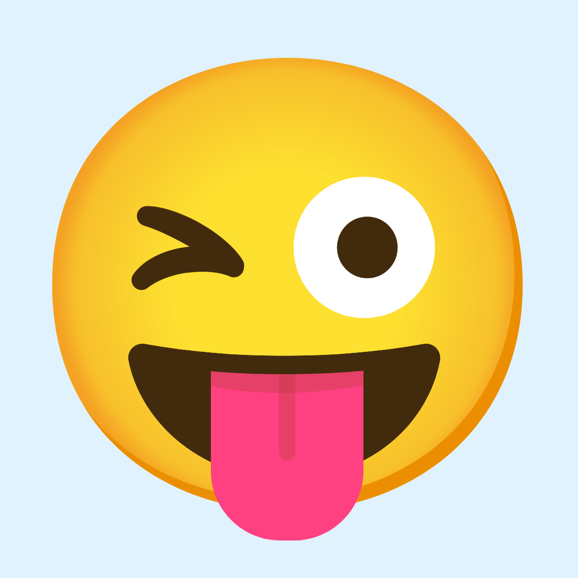 😜 Winking face with tongue