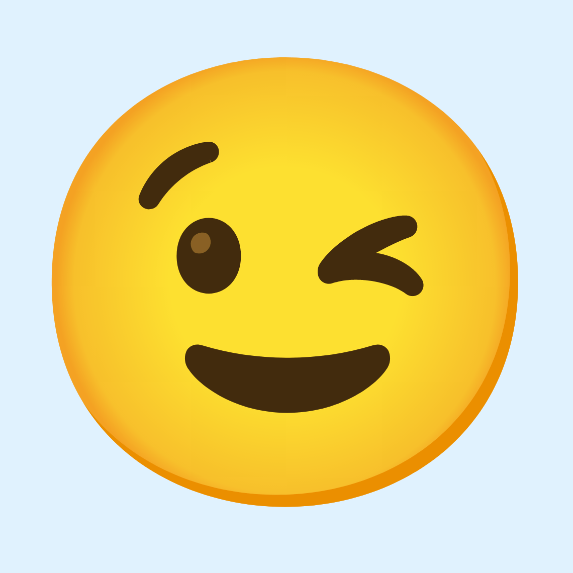 π Winking face