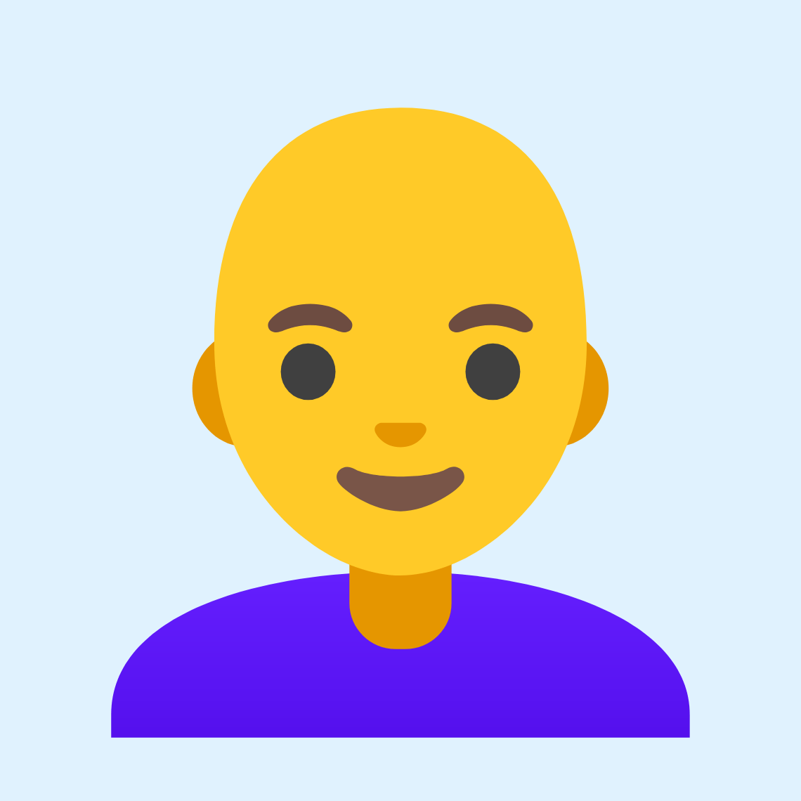 π©β𦲠Woman: bald