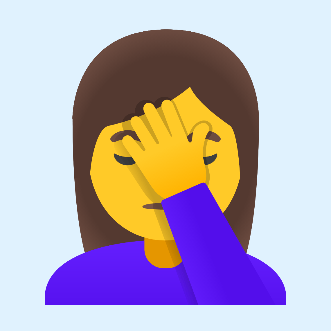 π€¦ββοΈ Woman facepalming