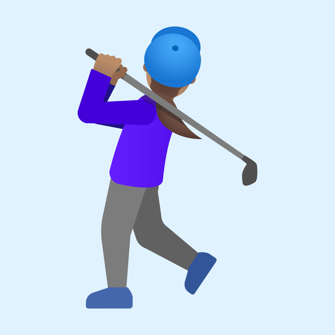ππ½ββοΈ Woman golfing: medium skin tone