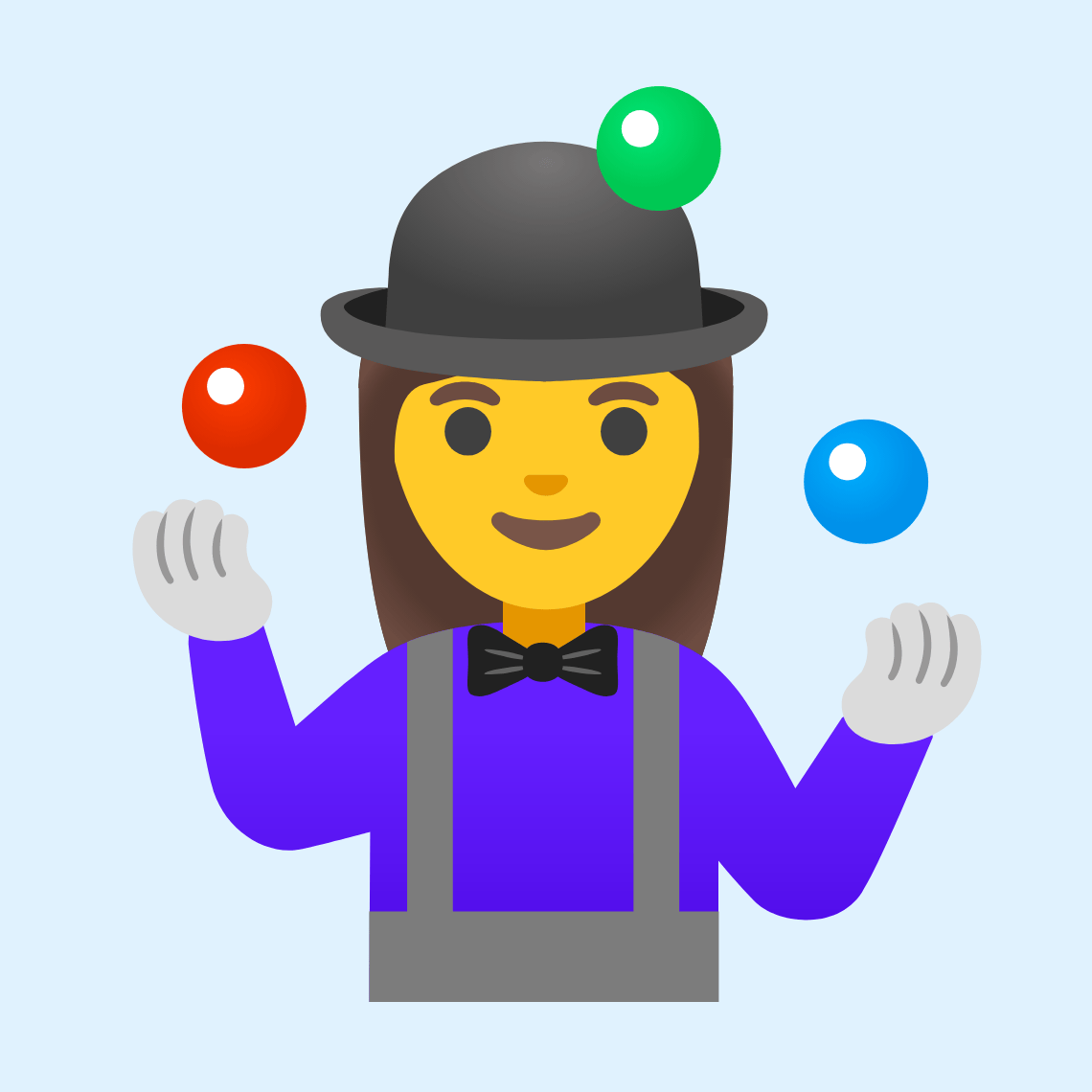 π€ΉββοΈ Woman juggling