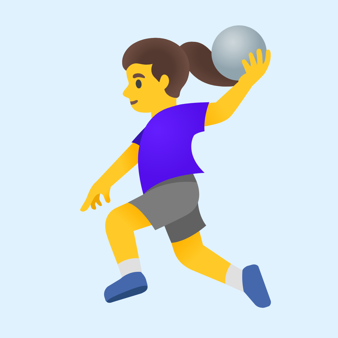 π€ΎββοΈ Woman playing handball