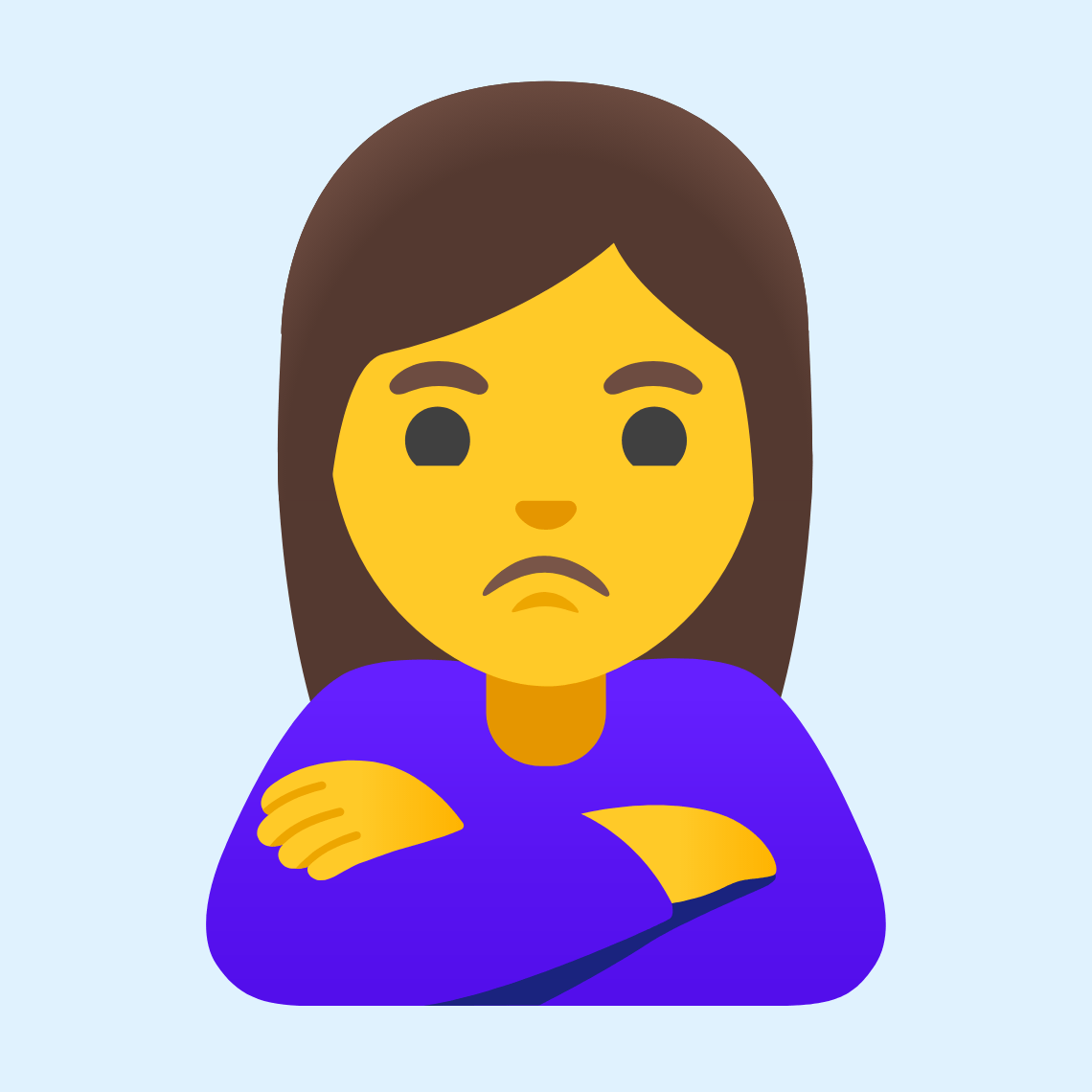 πββοΈ Woman pouting