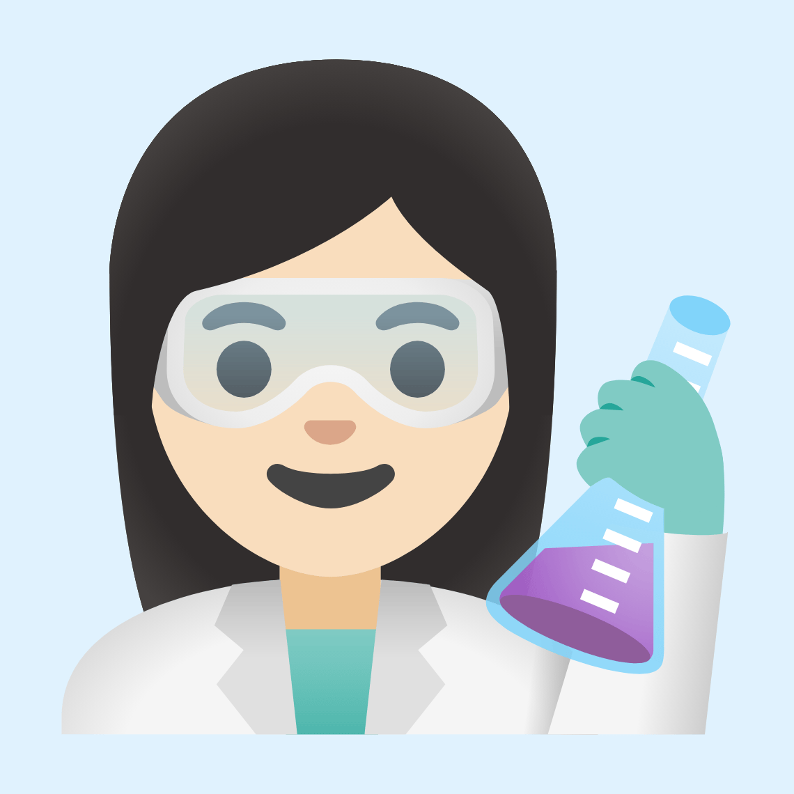 👩🏻🔬 Znanstvenica: svijetla boja kože