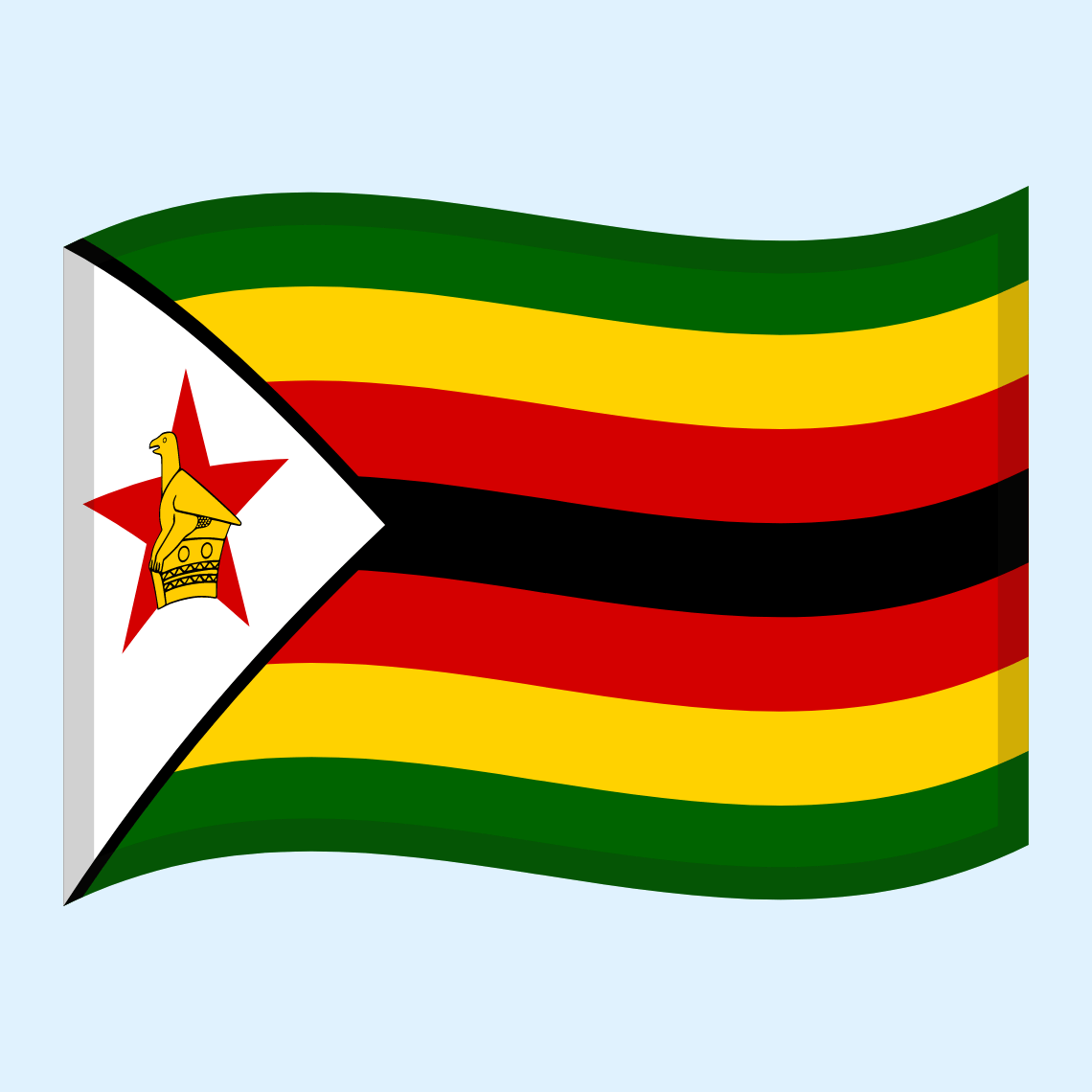 ๐ฟ๐ผ Flag: Zimbabwe