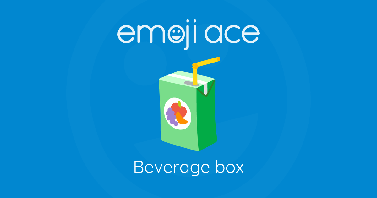 🧃 Beverage box Emoji Ace