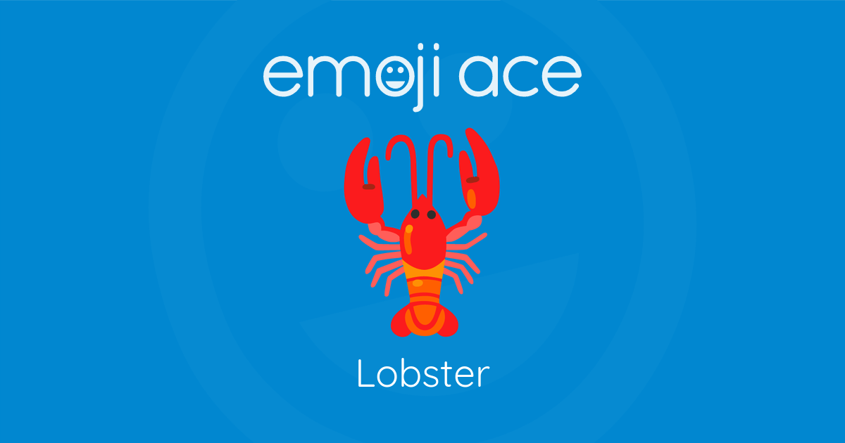 emoji-lobster-meaning-and-details